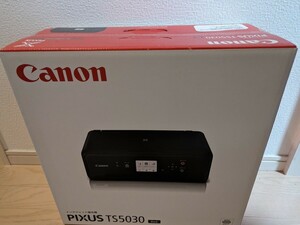 新品　未開封　Canon キャノン インクジェットプリンター PIXUS ピクサス TS5030 ブラック　貴重