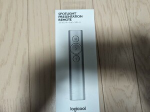 新品　未開封　Logicool ロジクール SPOTLIGHT ポインター R1000　シルバー　プレゼンター