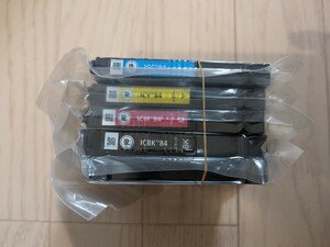 新品　未使用　エプソン EPSON　純正 インクカートリッジ　4色パック　虫めがね　増量　IC4CL84