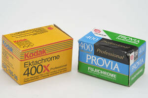 FUJIFILM PROVIA400RHP135-36 KodakEktachrome400x EPL135-36の2本セット期限切れカラーリバーサルフイルム 
