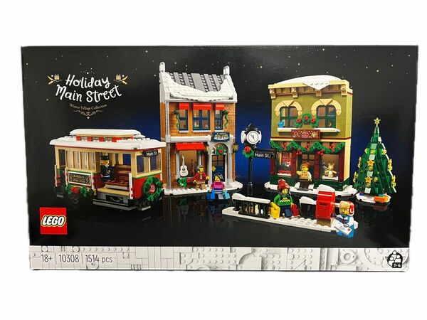 【未開封新品】レゴ （LEGO) クリスマスの街 10308 クリスマス アイデア　大人　電車　列車