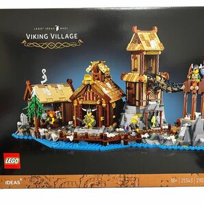 【未開封新品】レゴ (LEGO) アイデア バイキングの村 21343 おもちゃ ブロック ファンタジー 冒険 男の子　大人