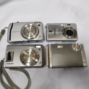 1円スタート デジタルカメラ ジャンク まとめ売り 大量 FUJIFILM FINEPIX F40fd F31fd PENTAX Optio S6 OLYMPUS μ730