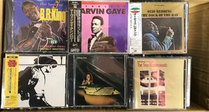 1円スタート！ ソウル/ブルース 中古CD/DVD 約164枚まとめ販売 マーヴィン・ゲイ オーティス・レディング B.B.キング他