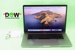 中古品1! MPTT2J/A 2017 MacBook Pro 15.4” Retina Core i7 QC 3.1GHz 16GB SSD512GB US-Key SpaceGray OS10.15.6 Catalina
