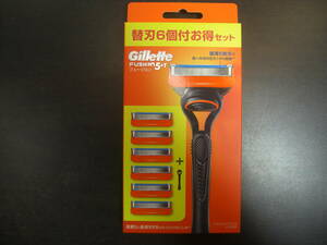 剃刀 Gillette ジレット フュージョン 5+1 替刃 6個付 お得セット 送料無料