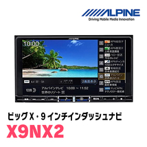 (最新データ)　ジムニー(JB64W・H30/7～現在)専用　X9NX2+KTX-X9-JI-64 / 9インチナビ・セット(ALPINE正規販売店)_画像3