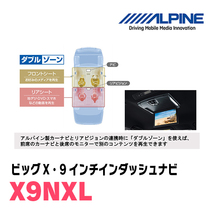 (最新データ)　アルファード(30系・H27/1～R1/12)専用　X9NXL+KTX-X9-AV-30 / 9インチナビ・セット(ALPINE正規販売店)_画像10