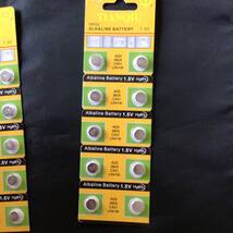 アルカリ電池　LR41 ボタン電池 　１．５ｖ　３枚　３０個入り　SODA電池　使用推奨期限 ２０２６年　送料無料！_画像3
