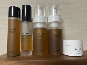 SHIRO センシティブ洗顔化粧水美容液クリーム