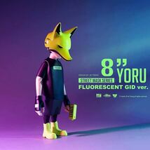 J.T STUDIO 1/8 Yoru Fluorescent Fox Vinyl STS 会場限定 夜光.Ver 蓄光 検) TK UV Devil Toys_画像1