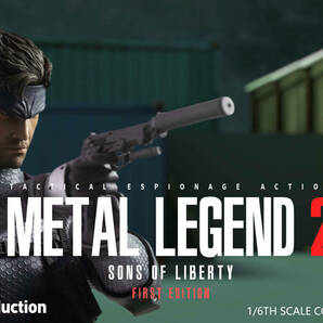 Zii.PROduction Metal Legend 2 Snake 初回予約特典付き 未開封新品 スネイク 検）ホットトイズ メタルギア METAL GEAR verycoolの画像3