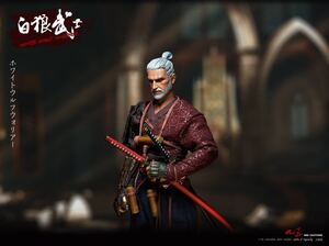 九匠 Nine Craftsmen 1/6 白狼 武士.Ver 未開封新品 J-003 検) ウィッチャー 3 ワイルドハント ゲラルト ヘンリー カヴィル ホットトイズ