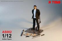 A Toys 1/12 スーツサムライ ケイン 未開封新品 A002 検) ホットトイズ ジョン ウィック John Wick ドニー イェン Kingdom dstoys 甄子丹_画像9