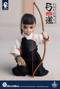 Lakor Baby 1/6 Kyudo Girl Нераспределенная новая Kyudo Girl Action Inspection) Hot Toys сделал игрушки JK Shark Top Costume