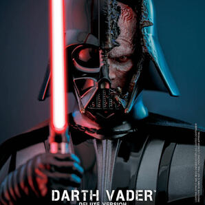 ホットトイズ 1/6 オビ＝ワン ケノービ ダース ベイダー DX.Ver 未開封新品 DX28 スター ウォーズ HOTTOYS Darth Vader マンダロリアンの画像2