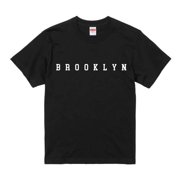 ブルックリン/BROOKLYN　Tシャツ　Mサイズ　ブラック×ホワイト