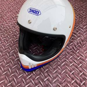 美品！SHOEI フルフェイスヘルメット　EX-ZERO イーエックス-ゼロ　EQUATION　TC-2　XL 2020年4月製造