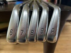 MIZUNO JPX921　iron6～P(5本セット)FORGED　シャフト：N.Spro ZEROS7(S)　グリップ：IOMIC light