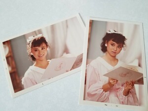 松田聖子■当時物 生写真 E判