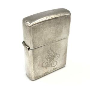 3.14FC-E1319★ZIPPO STERLING SILVER★ジッポー ジッポ 2001 スターリング シルバー 喫煙具 コレクター オイルライター CH0/DA0