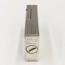 3.27MK-E1341★S.T.Dupont ライン1ガスライター★デュポン シルバー ブランド フランス製 France喫煙具 lighter EA0/EA5_画像4