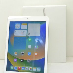 Wi-Fiモデル Apple iPad5 Wi-Fi 32GB iPadOS16.7.5 シルバー MP2G2J/A 初期化済 【m022244】の画像1