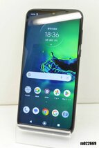 白ロム SIMフリー MOTOROLA moto g8 Plus 64GB Android10 コズミックブルー XT2019-1 初期化済 【m022669】_画像1