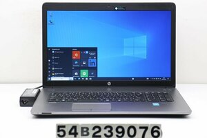 【ジャンク品】hp ProBook 470 G2 Core i5 5200U 2.2GHz/8GB/128GB(SSD)/DVD/17.3W/WXGA++(1600x900)/Win10 キーボード不良 【54B239076】