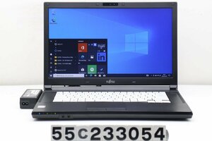 富士通 LIFEBOOK A577/T Core i3 7130U 2.7GHz/8GB/256GB(SSD)/15.6W/FWXGA(1366x768)/Win10 【55C233054】