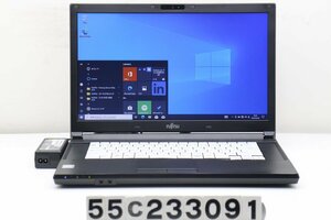 富士通 LIFEBOOK A577/T Core i3 7130U 2.7GHz/8GB/256GB(SSD)/15.6W/FWXGA(1366x768)/Win10 【55C233091】