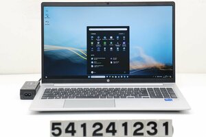 【ジャンク品】hp ProBook 450 G8 Core i5 1135G7 2.4GHz/8GB/256GB(SSD)/15.6W/FHD(1920x1080)/Win11 クリック不良 【541241231】