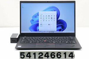 Lenovo ThinkPad X1 Carbon 6th Gen Core i5 8250U 1.6GHz/8GB/256GB(SSD)/14W/FHD(1920x1080)/Win11 液晶目立つ白シミ 【541246614】
