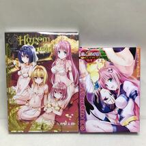 【3S12-135】送料無料To LOVEる 2冊セット ダークネス画集 Harem Gold / とらぶるくろにくる 矢吹健太朗_画像1