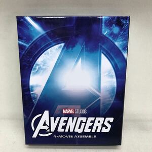 【3S33-060】送料無料 Blu-ray BOX AVENGERS 4-MOVIE ASSEMBLE アベンジャーズ 4ムービー アッセンブル