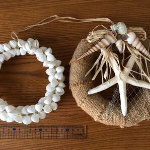 貝殻&ヒトデ リースセット