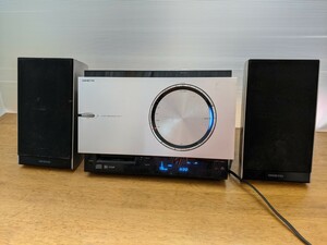 IY0689 ONKYO FR-T1 CD・MD・TUNERコンポ オンキョー/ミニコンポ CDMD再生確認OK その他詳細動作未確認 現状品 JUNK 