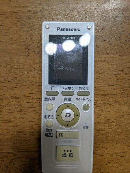 IY0327 Panasonic 固定電話 電話機 VL-W600 子機のみ パナソニック動作未確認。 現状品 JUNK 送料無料
