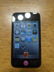 IY0443 iPod touch no. 4 поколение A1367 32GB Apple цифровой музыка плеер простой проверка & простой чистка & первый период .OK текущее состояние товар бесплатная доставка 