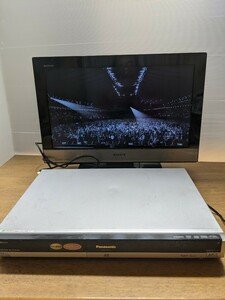 IY0528 Panasonic DMR-XP11 DVD PLAYER DVDプレーヤー/パナソニック2007年製 本体のみ 動作品 現状品