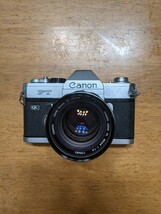 IY0672 昭和レトロ Canon FT QL シャッターボタンのみ確認済 その他動作未確認 現状品 JUNK_画像2