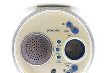 SOUNDLOOK SAD-3930 ポータブル　シャワーCDプレーヤー　コイズミ　稼働　音楽_画像2