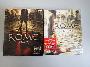J3Eφ　ROME　ローマ　前編　後編(未開封)　全編セット　DVD　どの都市にも、秘密がある。
