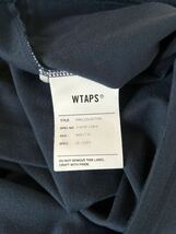 wtaps 長袖Tシャツ ネイビー　M_画像8