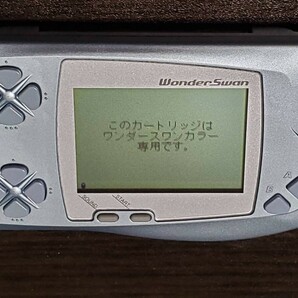 ●バンダイ ワンダースワン SW-001 起動確認済み 本体のみ ブルーメタリック WonderSwan 部品取り改造用に●送料無料の画像1