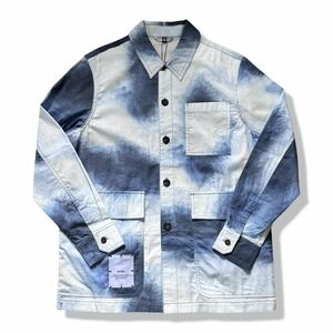 MCQ Alexander McQueen up like print cotton po pudding shirt M coverall jacket Turkey made tag equipped 