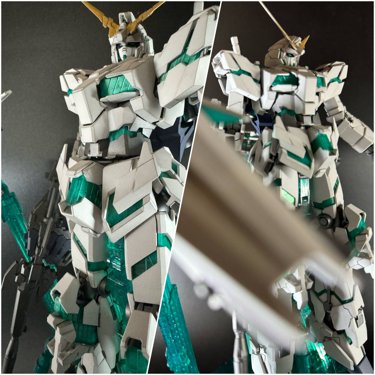 MG 1/100 RX-0 Full Armor Unicorn Gundam Ver.Ka Final Battle Specification Lackiertes Komplettprodukt, Charakter, gundam, Fertiges Produkt