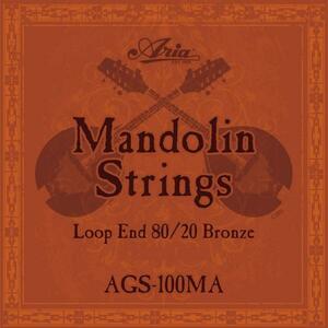  prompt decision * new goods * free shipping ARIA AGS-100MA×6(10-34/ mandolin string / mail service 