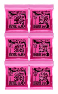 即決◆新品◆送料無料ERNIE BALL 2623 ×6 [09-52] 7 STRING SUPER SLINKY 7弦 ギター弦/メール便