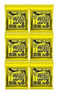 即決◆新品◆送料無料ERNIE BALL 2627×6 BEEFY SLINKY [11-54] エレキギター弦/メール便